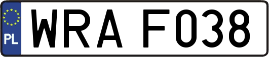 WRAF038
