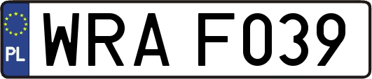 WRAF039
