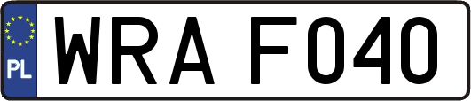 WRAF040