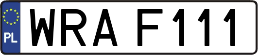 WRAF111