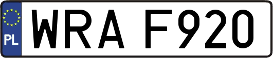 WRAF920