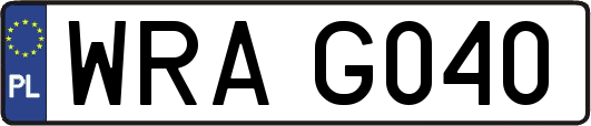 WRAG040