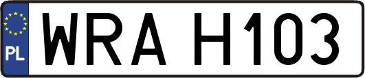 WRAH103