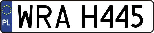 WRAH445