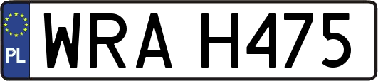 WRAH475