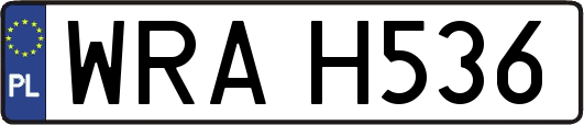 WRAH536