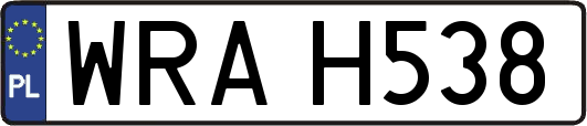 WRAH538