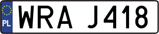 WRAJ418
