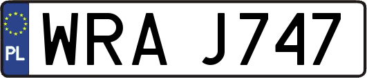 WRAJ747