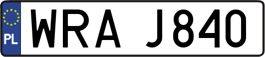 WRAJ840