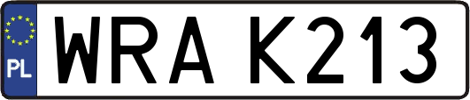 WRAK213