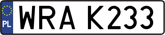 WRAK233