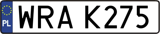 WRAK275