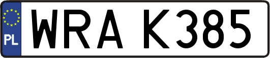 WRAK385