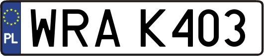 WRAK403