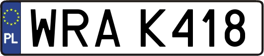 WRAK418