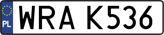 WRAK536