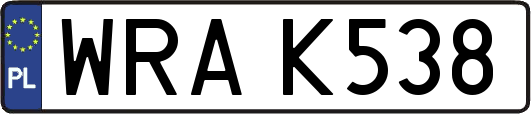 WRAK538