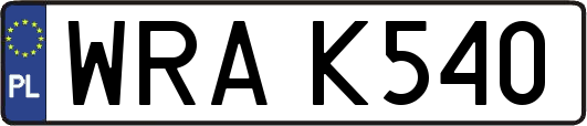 WRAK540