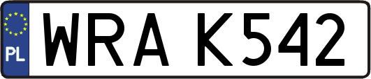 WRAK542
