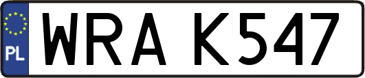 WRAK547