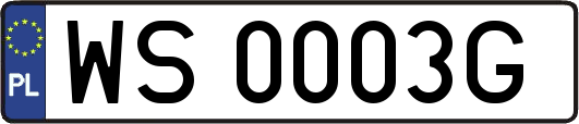 WS0003G