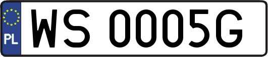 WS0005G