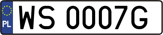 WS0007G