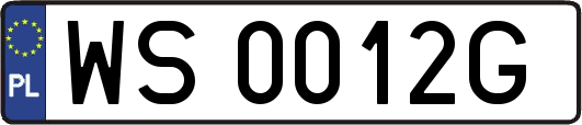 WS0012G