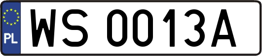 WS0013A