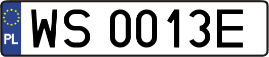 WS0013E