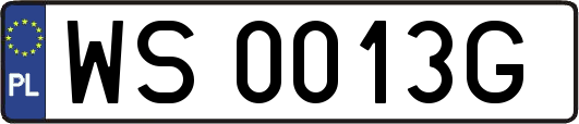 WS0013G