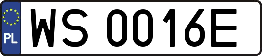 WS0016E
