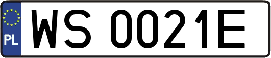 WS0021E