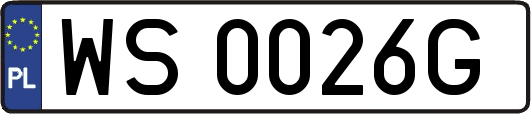 WS0026G
