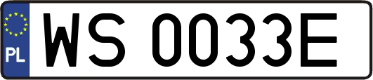 WS0033E