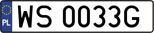 WS0033G