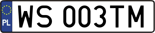WS003TM