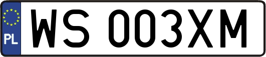 WS003XM