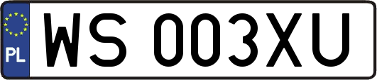 WS003XU