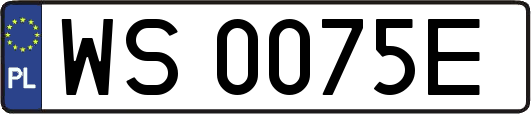 WS0075E