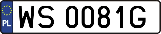 WS0081G