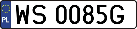 WS0085G