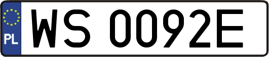 WS0092E