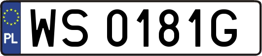 WS0181G