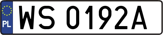 WS0192A