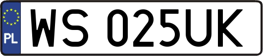 WS025UK