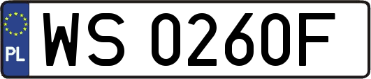 WS0260F