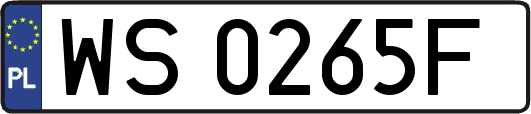 WS0265F