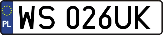 WS026UK